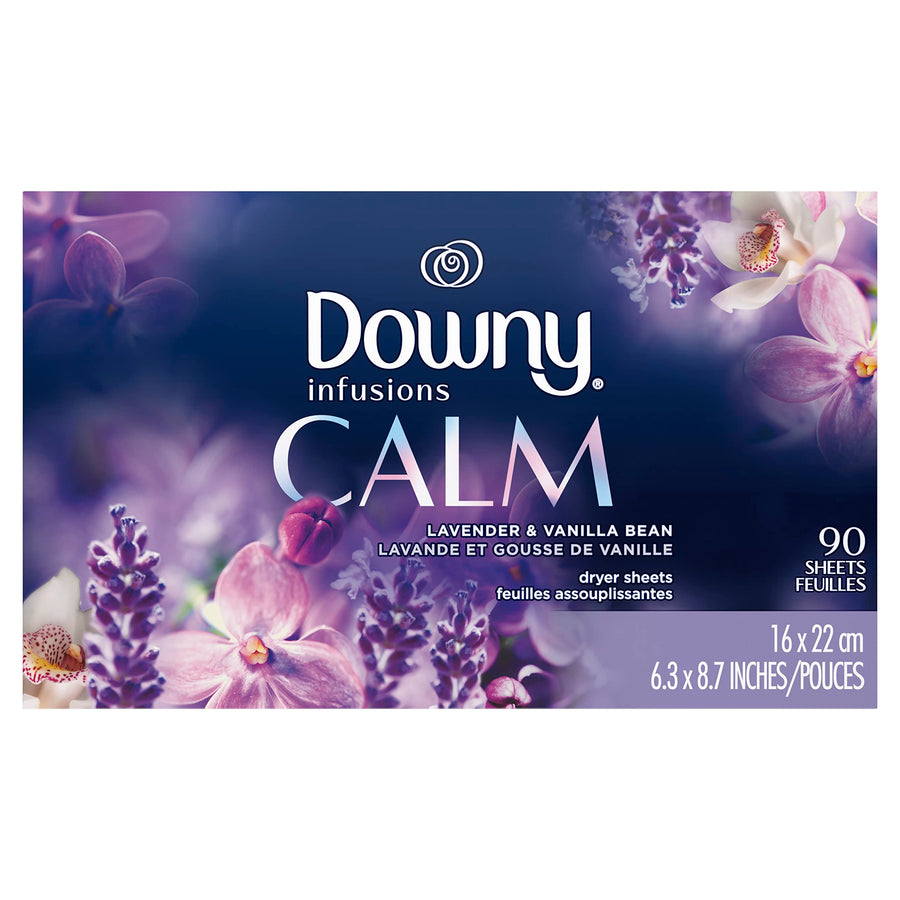 Infusions Lavender Serenity Fabric Softener Sheets 90 c