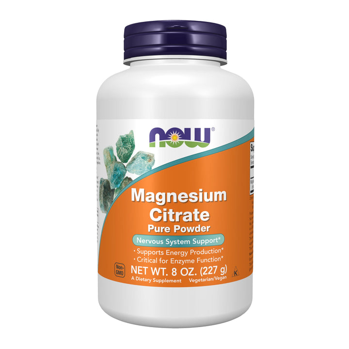 NOW Foods Supplements, Magnesium Citrate Pure Powder, E