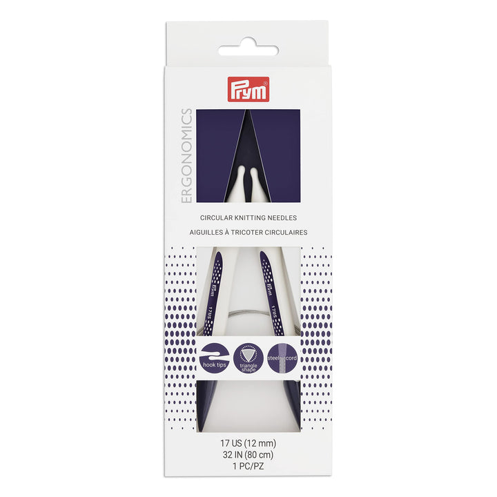 Prym Circular Needle 32, Size 17/12.75mm