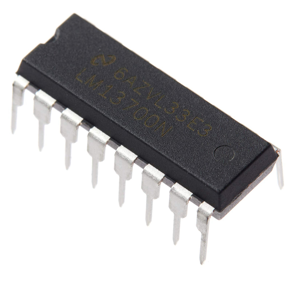 5pcs LM13700N Dual Operational Transconductance Amplifiers Linearizing Diodes and Buffers,DIP16.