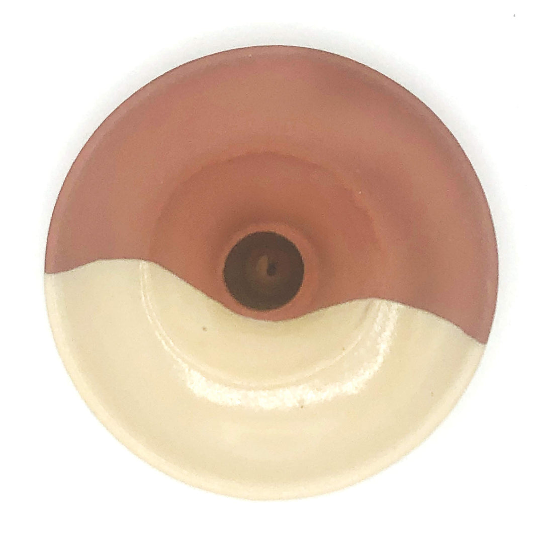 Clay Palo Santo Holder and 5 Genuine Palo Santo Sticks (Tan)