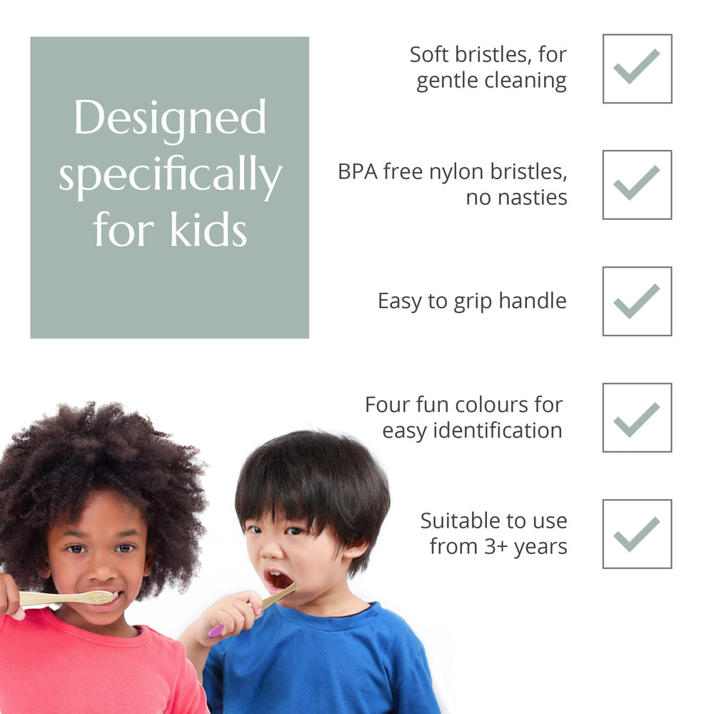 Wild & Stone Organic Children's Bamboo Toothbru