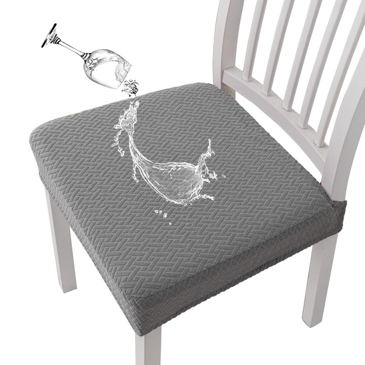 LANSHENG Waterproof Seat Covers for Dining Room Chairs,