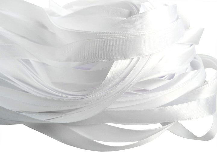 50PCS Ribbon Wands with Triple Ribbon and Silver Bell Party Wand Party Favors Streamers Ribbon Sticks Magic Fairy Wands for Wedding Decors