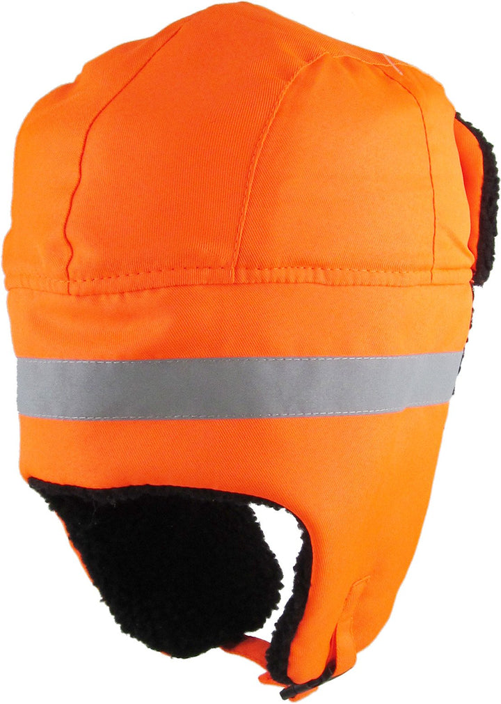 KBETHOS KBW-616 ORG Reflective Aviator Trapper Hat Troo
