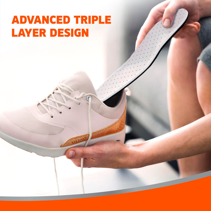 Odor-Eaters Ultra Comfort Odor-Destroying Insoles, One 