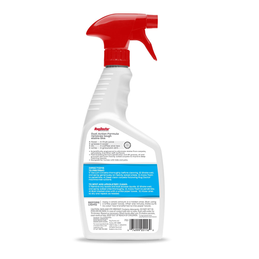 Rug Doctor Spot + Pretreat Dual Action Carpet Cleaner S