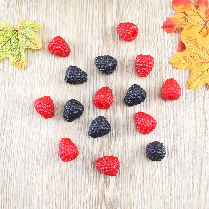 RAYNAG 20pcs Artificial Raspberry Fake Simulation Fruit