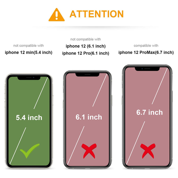 KIHUWEY Compatible with iPhone 12 Mini Case Wallet with