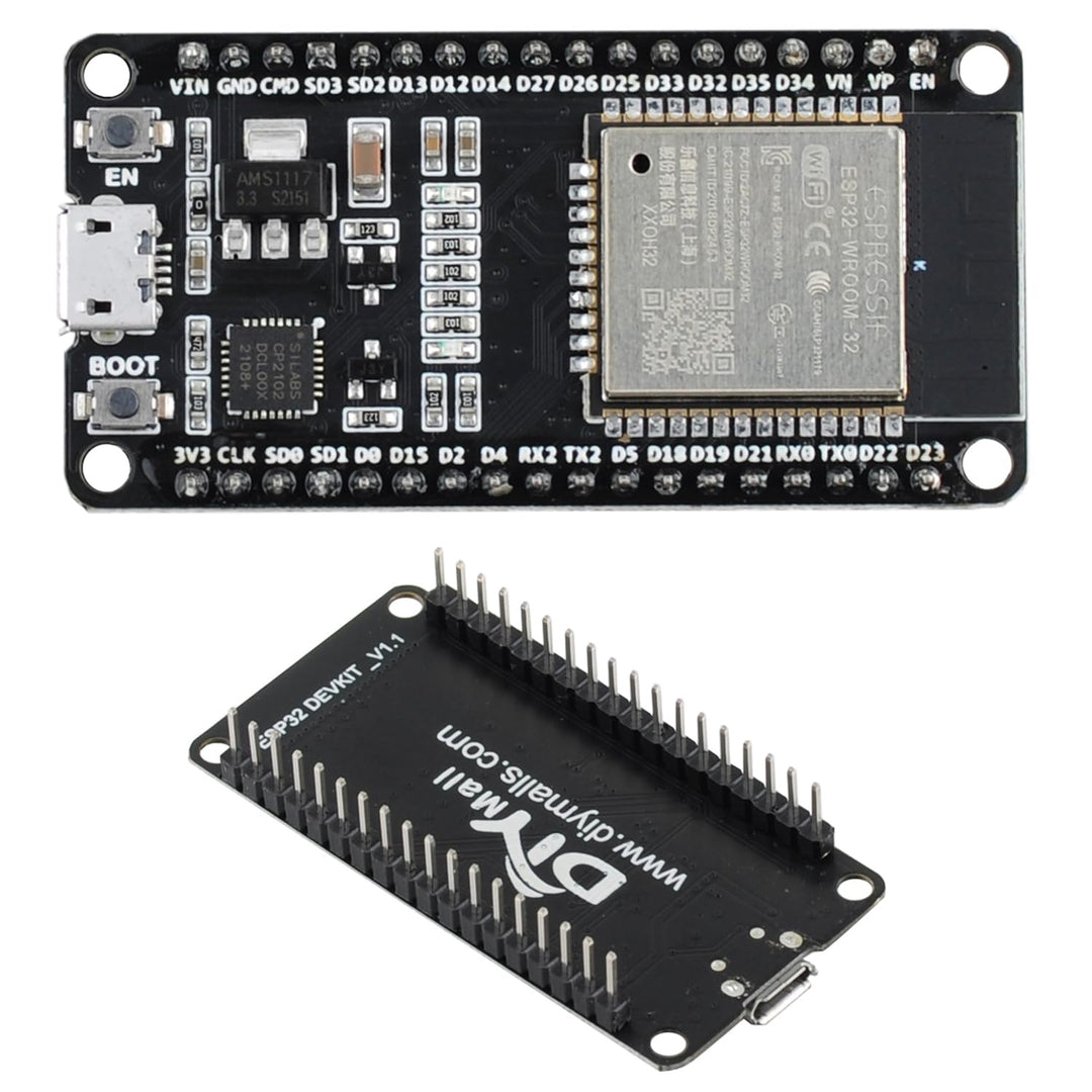 ESP32 DEVKIT ESP32-WROOM-32 Development Board ESP32 ESP-32S 2.4GHz WiFi+BT BLE Dual-core Dev Module CP2102 for Arduino DOIT