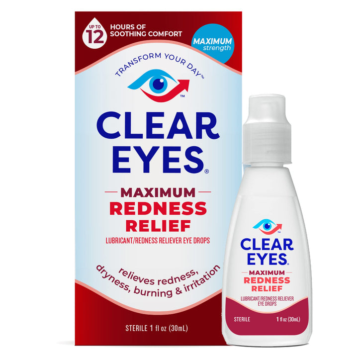 Clear Eyes Maximum Redness Eye Relief Eye Drops, 1 Fl O