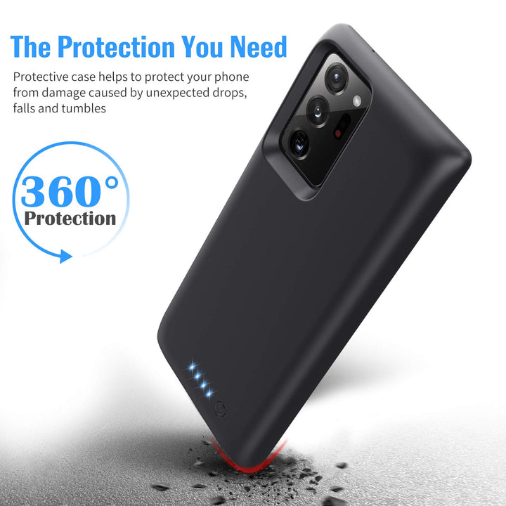 Battery Case for Samsung Galaxy Note 20 Ultra,[8500mAh] Protective Charging Case Extended Charger Case for Samsung Galaxy Note 20 Ultra 5G (6.9 inch)