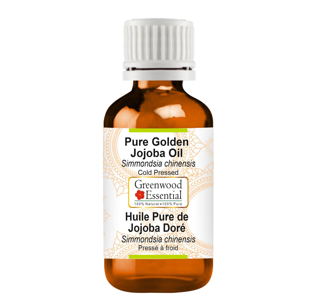 Greenwood Essential Pure Golden Jojoba Oil (Simmondsia 