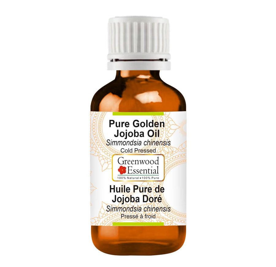 Greenwood Essential Pure Golden Jojoba Oil (Simmondsia 