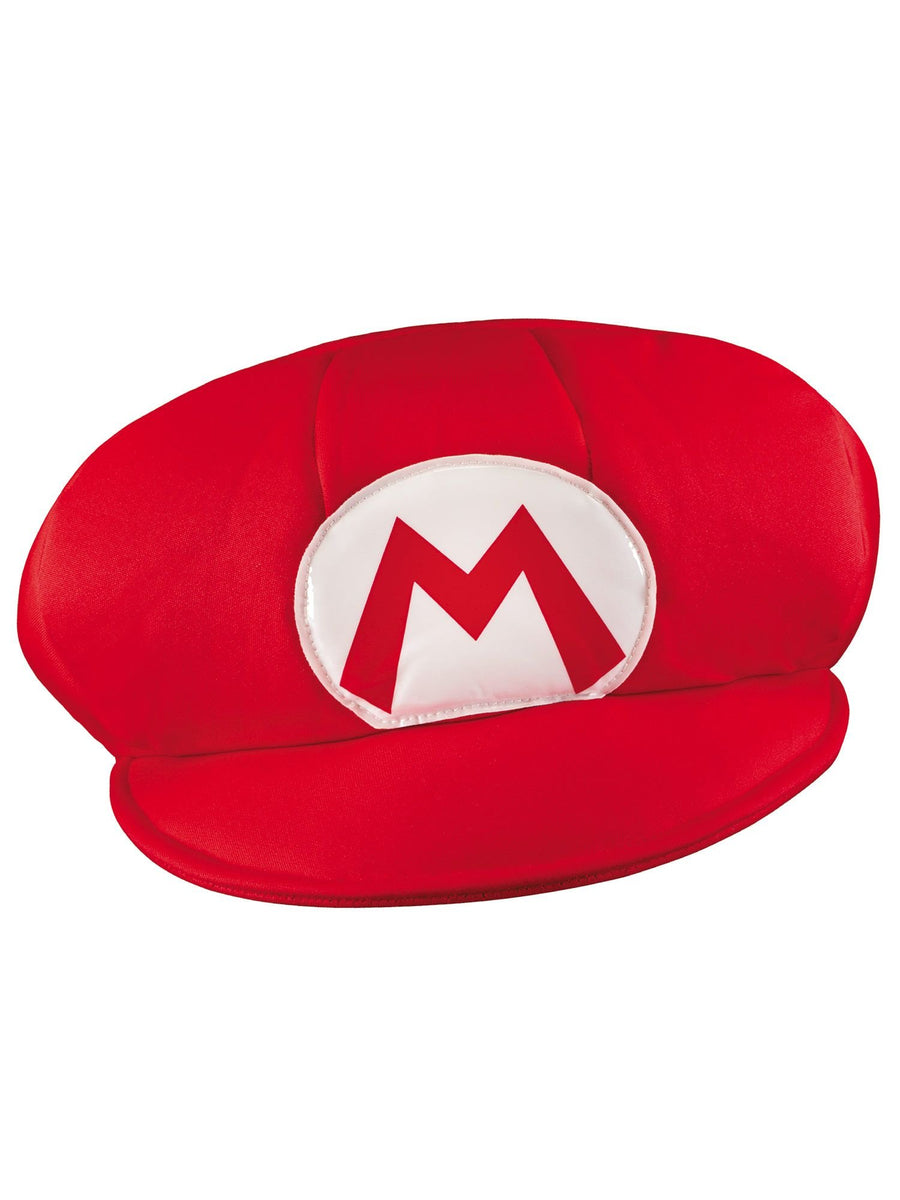 Men's Nintendo Super Mario Bros. Mario Adult Hat Costume, Red/White, One Size