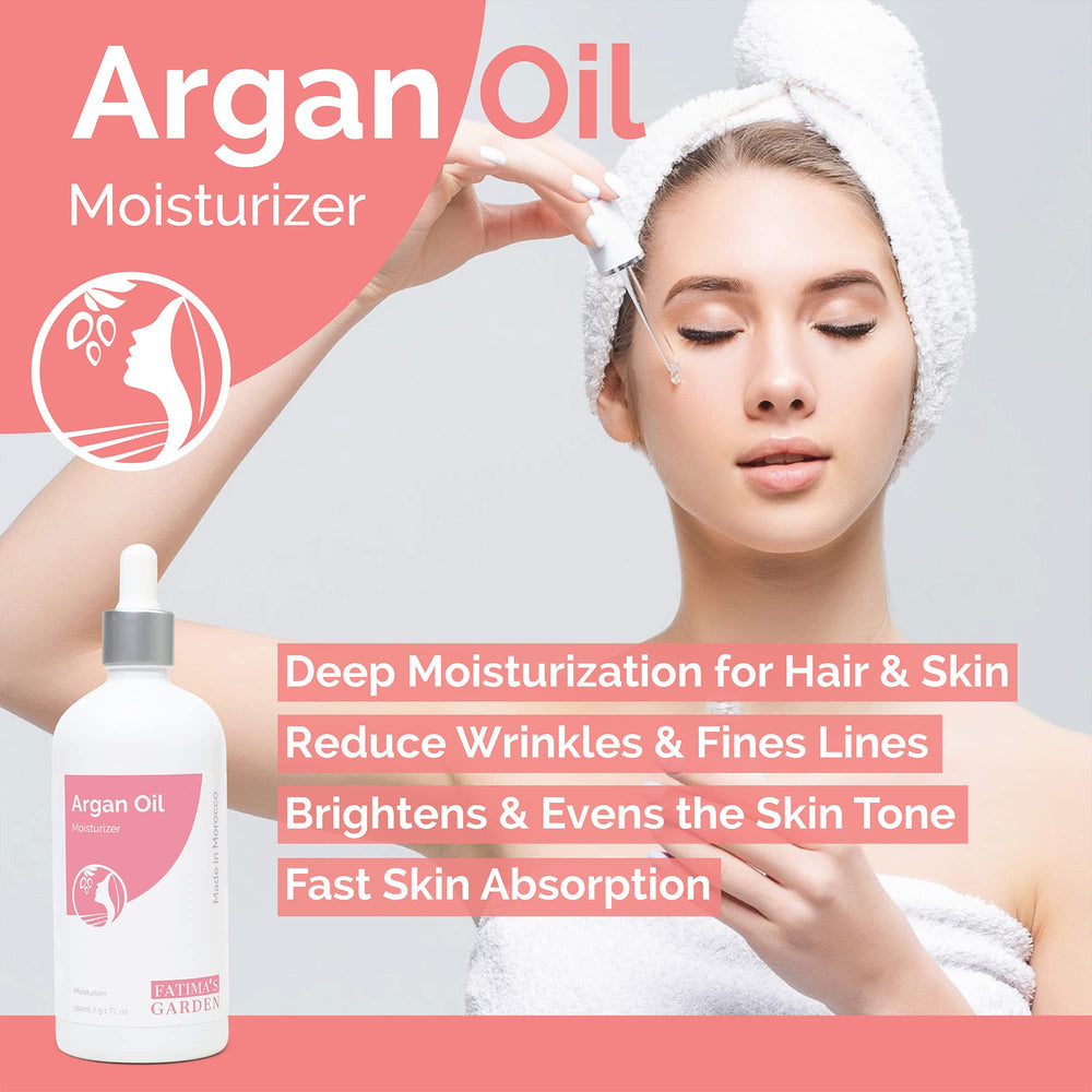 Argan Oil - Organic Moisturizer for Skin & Hair, 100ml