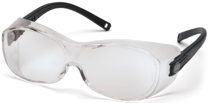 Pyramex OTS XL Safety Eyewear Black Temples Indoor/Outd