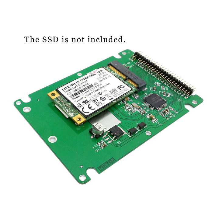 ChenYang mSATA Mini SATA SSD to IDE 44Pin 2.5 inch Hard