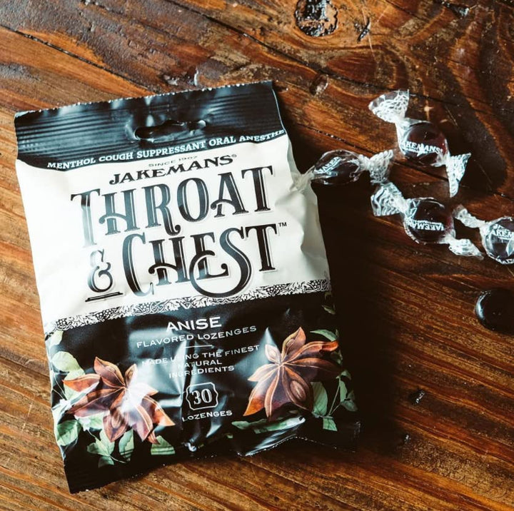 Jakemans Anise Throat &amp; Chest 30 count Lozenge 