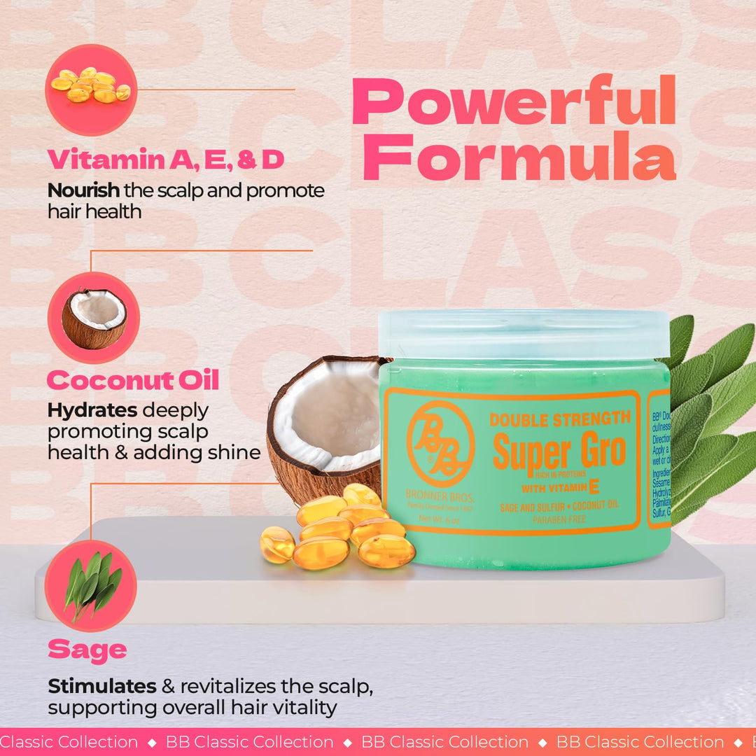 Bronner Brothers Double Strength Super Gro