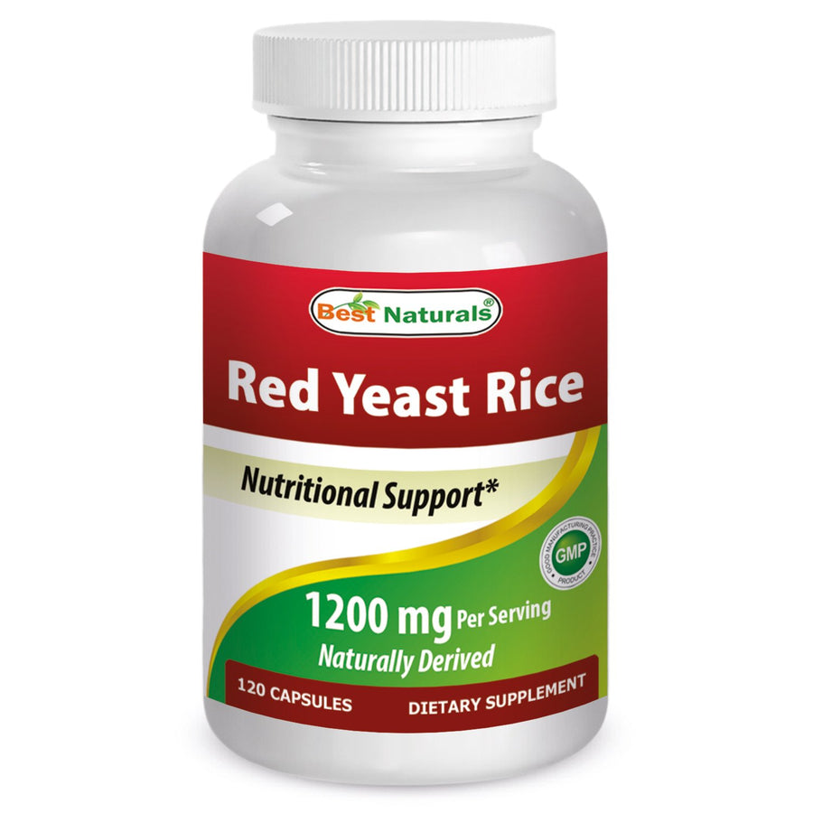 Best Naturals, Red Yeast Rice, 600 mg capsules, 120 Cap