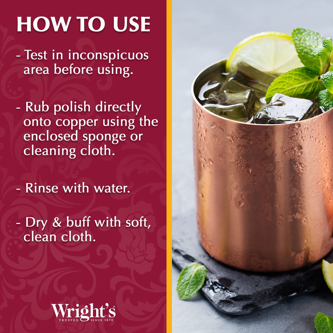 Wright&#39;s Copper Cream - For Cleaning and Polish