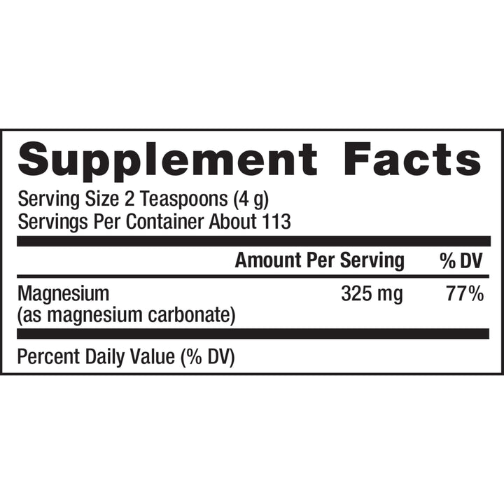 Calm, Magnesium Citrate Supplement, Anti-Stress Drink Mix Powder, Gluten Free, Vegan, &amp; Non-GMO, Orange, 16 oz
