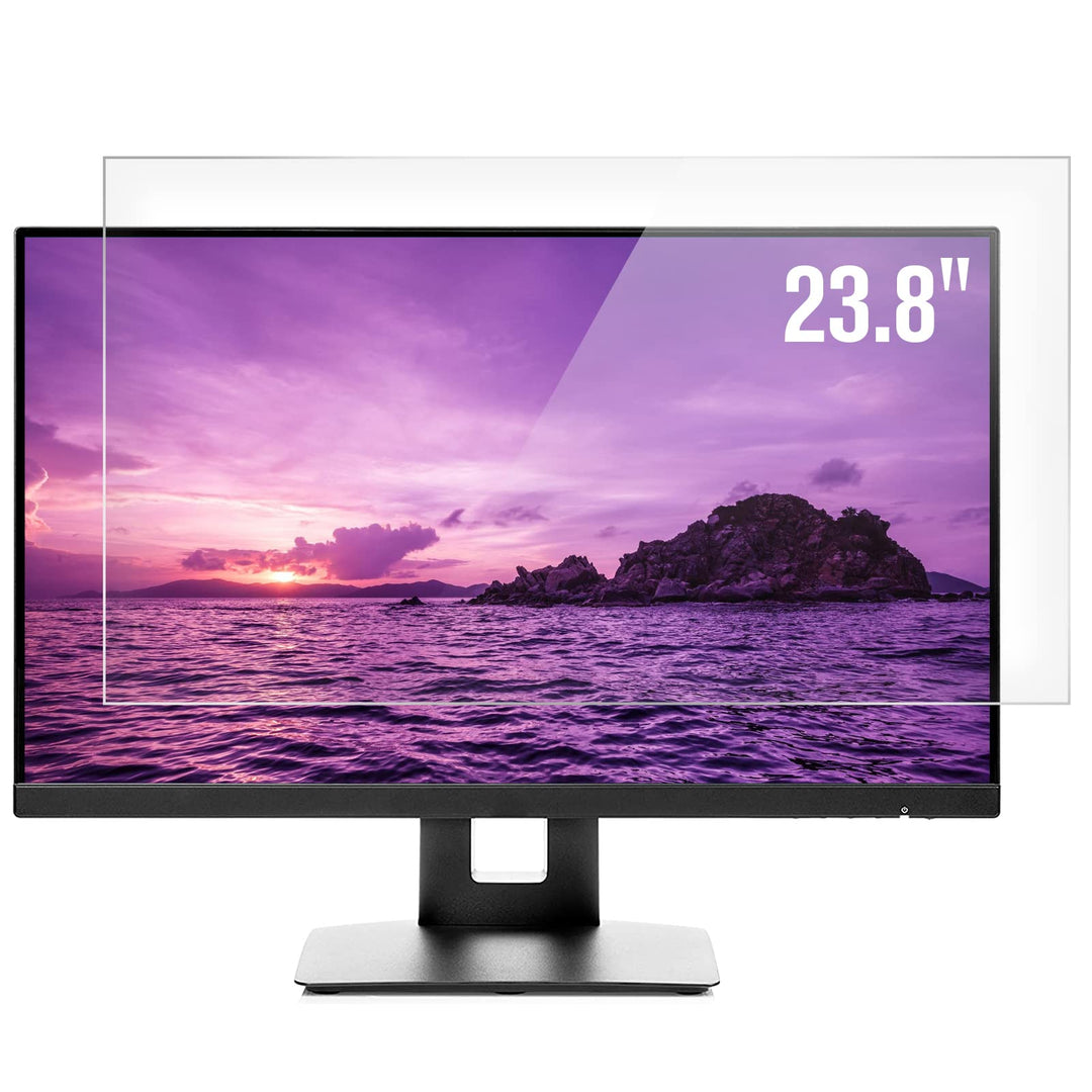 2-Pack 23.8 inch Anti Glare Matte Computer Screen Protector for 16:9 Monitor, Computer Screen Cover Compatible with 23.8 Acer/ASUS/Dell/HP/Lenovo/ViewSonic/Samsung/Aoc Desktop
