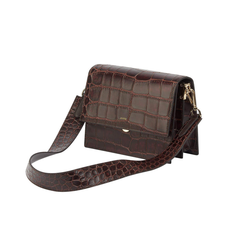 JW PEI Women&#39;s Mini Flap Crossbody - Brown