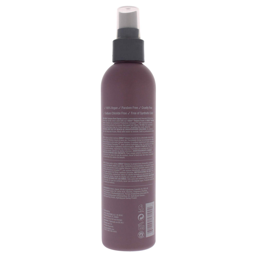 Abba Volumizing Root Spray 8.45 oz