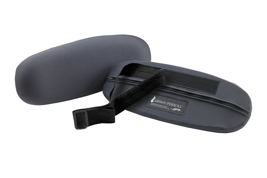 The Original McKenzie SuperRoll - USA-Made Low Back Lumbar Pillow for Office Chair Lumbar Support, Car Back Support Seat Cushions and Travel. The Preferred Lumbar Cushion by Physical Therapists.