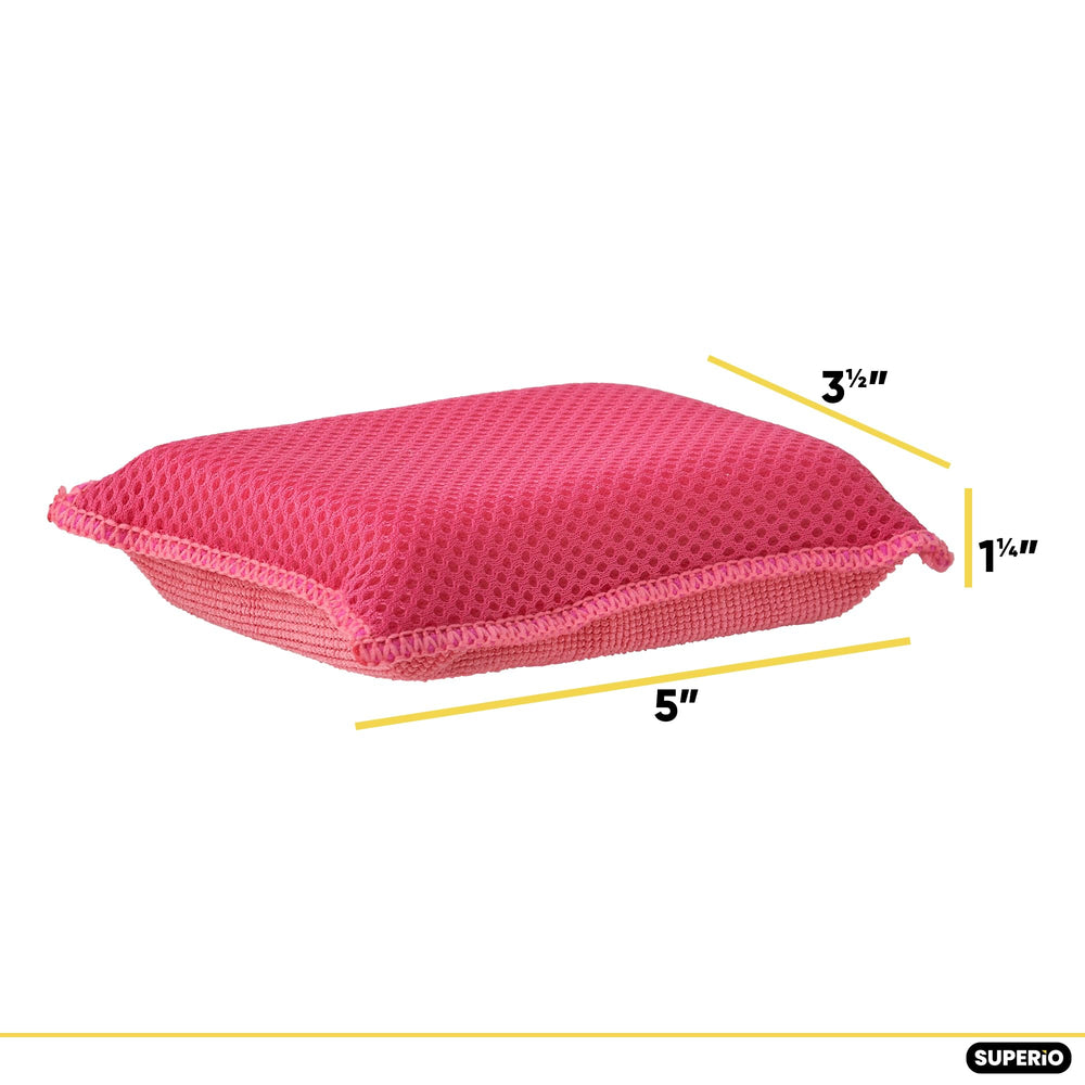 Ultra Micro Fiber Miracle Sponge 3 pack Blue - Red - Ye