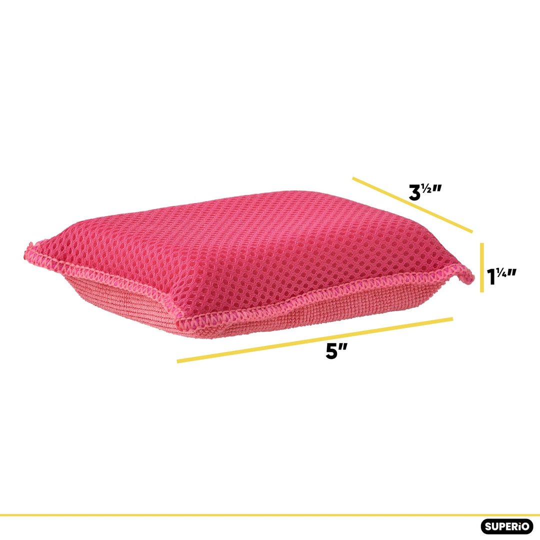 Ultra Micro Fiber Miracle Sponge 3 pack Blue - Red - Ye