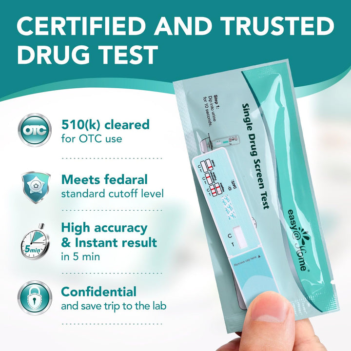 15 Pack Easy@Home Marijuana (thc) Single Panel Drug Tests Kit - 15 Tests