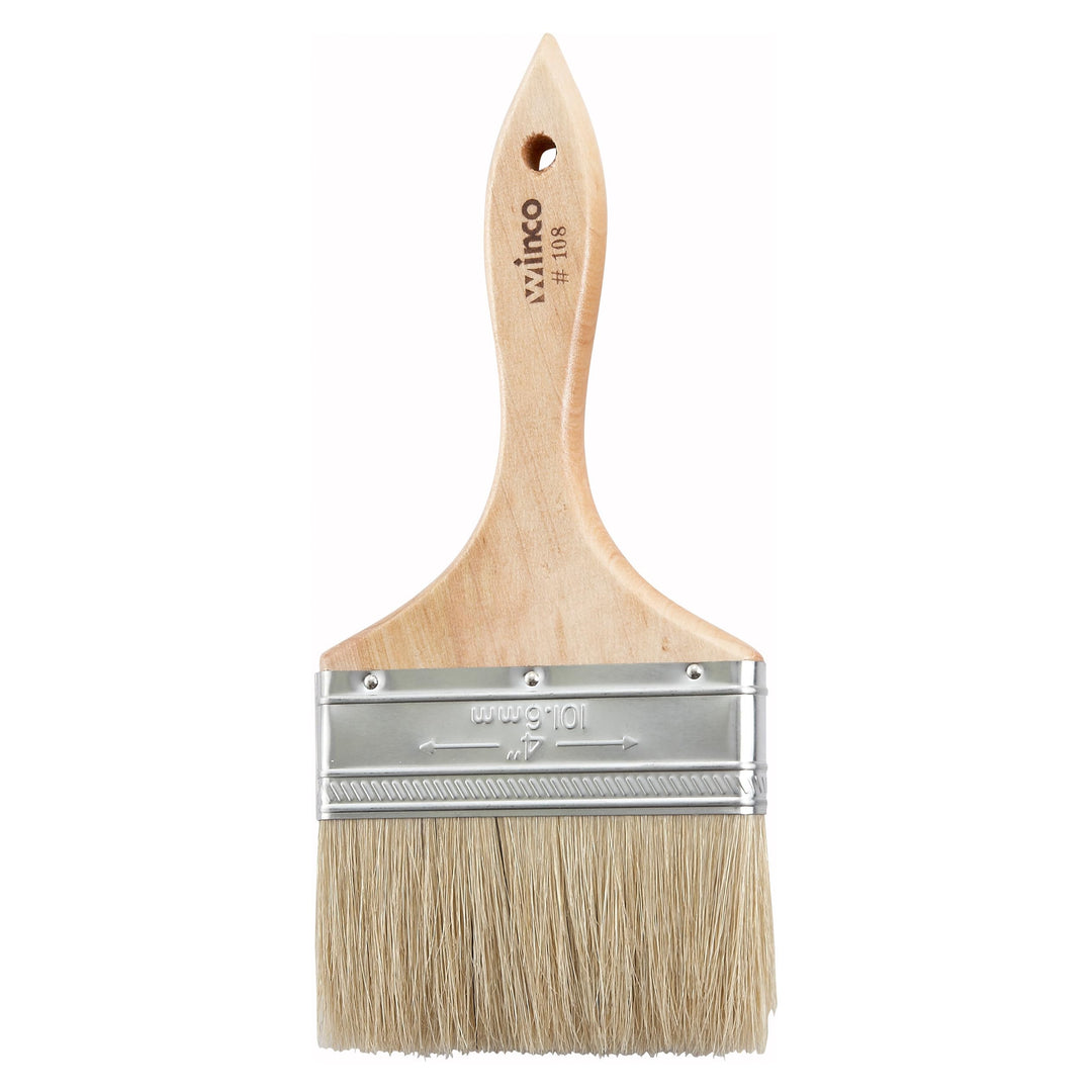 Winco, 4-Inch, Beige Pastry Brush