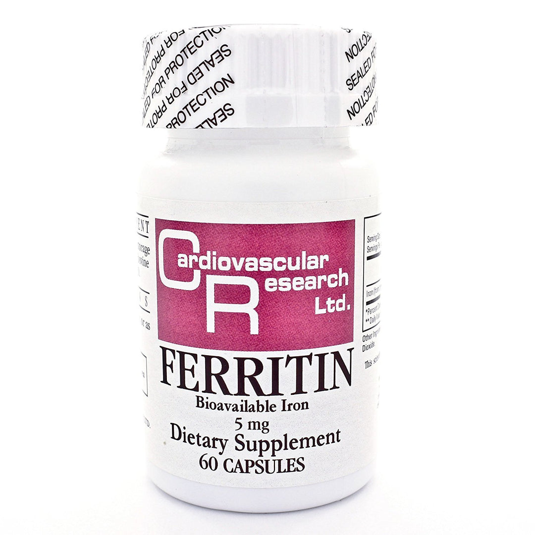 Ecological Formulas - Ferritin Fe 5 mg 60 caps [Health and Beauty]