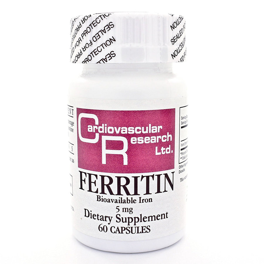 Ecological Formulas - Ferritin Fe 5 mg 60 caps [Health and Beauty]