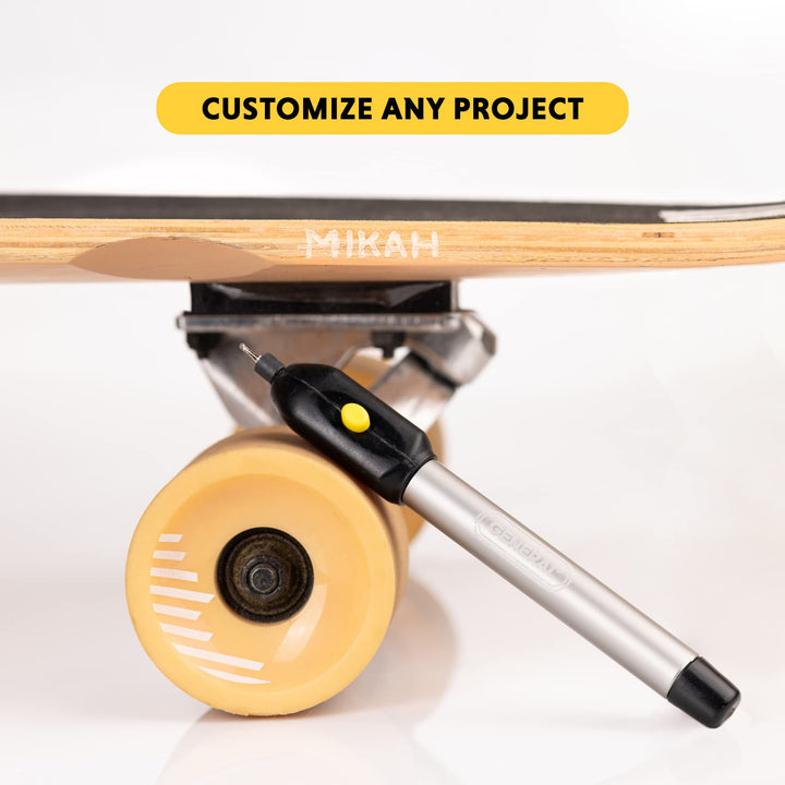 Cordless Engraving Pen for Metal - Diamond Tip Etching Tool for Engraving Toys, Sporting Goods, &amp; Glass Gifts