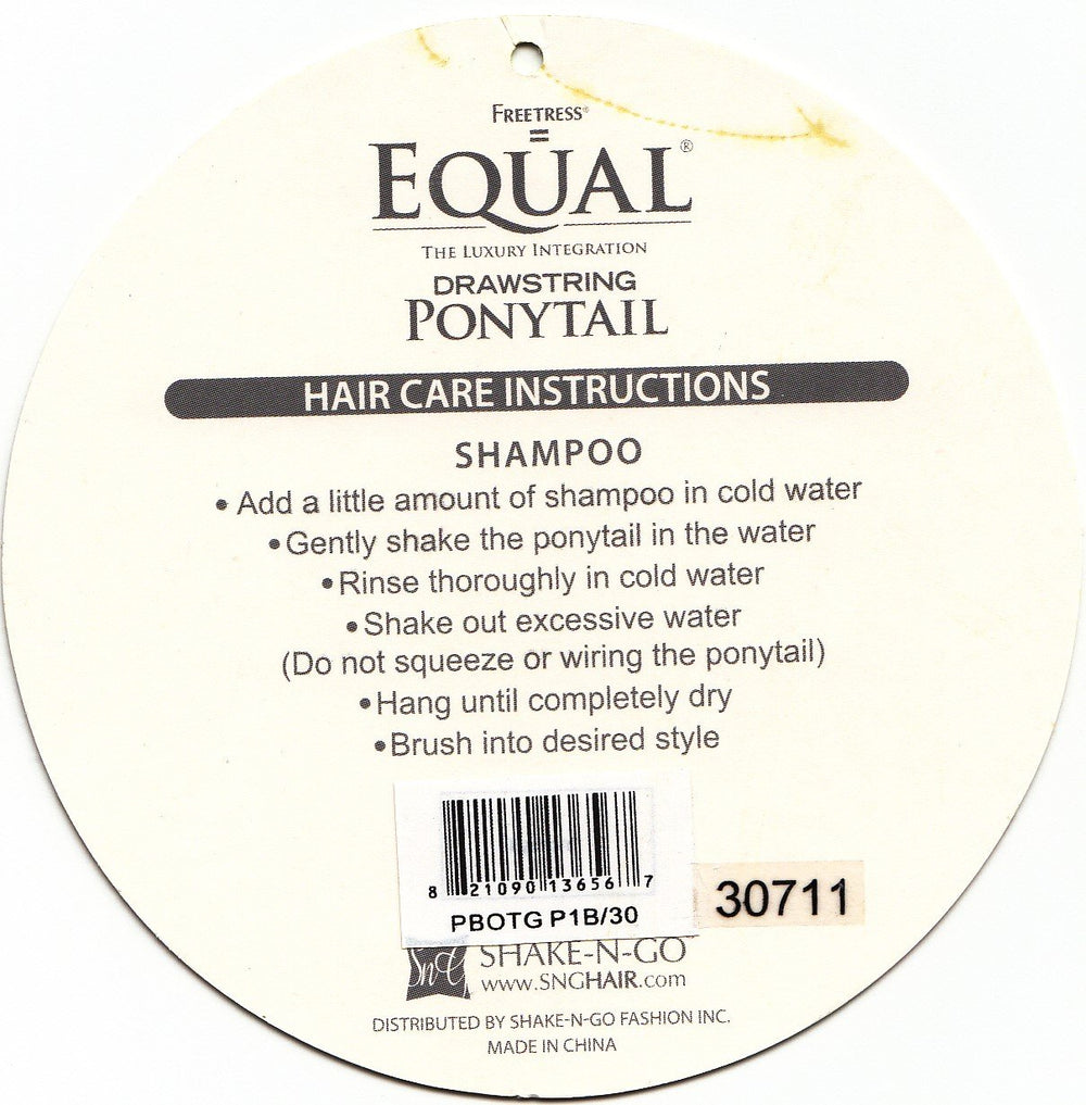 Drawstring Ponytail - Bohemian Twist Girl (P1B/30)