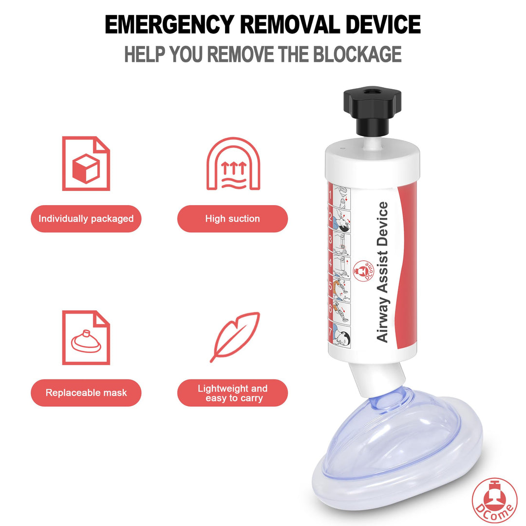 DCome 1 Pack Removal Device for Family, Portable, Safe and Effective to Remove Fluids &amp; Clogged Obstruction, Easy to Use