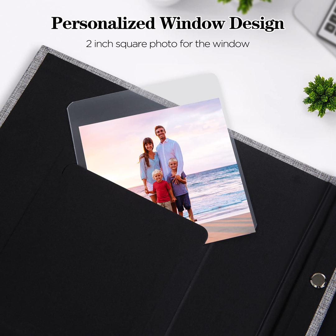 Small Photo Album 4x6 100 Photos Linen Cover Picture photo Book with 100 Horizontal Pockets for Wedding Family Anniversary Baby(Pink)