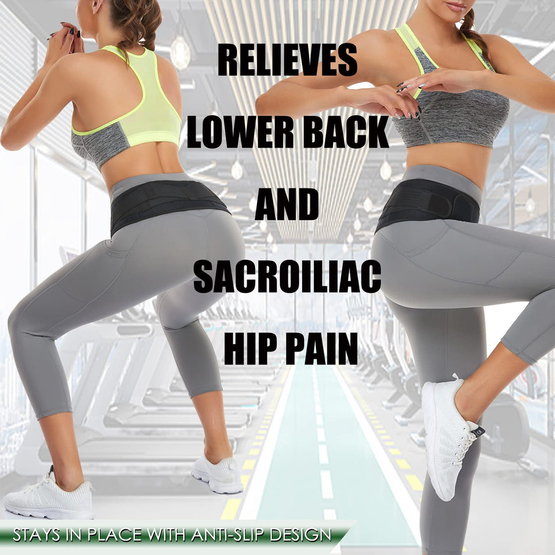 Sacroiliac SI Hip Belt for Women Men SI Joint Hip Belt 