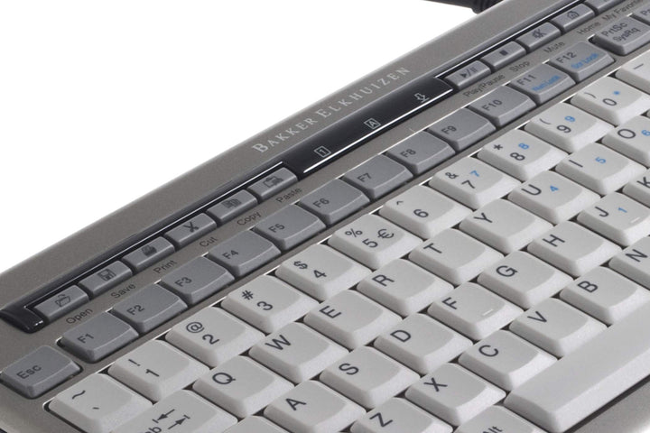 BakkerElkhuizen S-Board 840 Keyboard Ergonomic Compact,