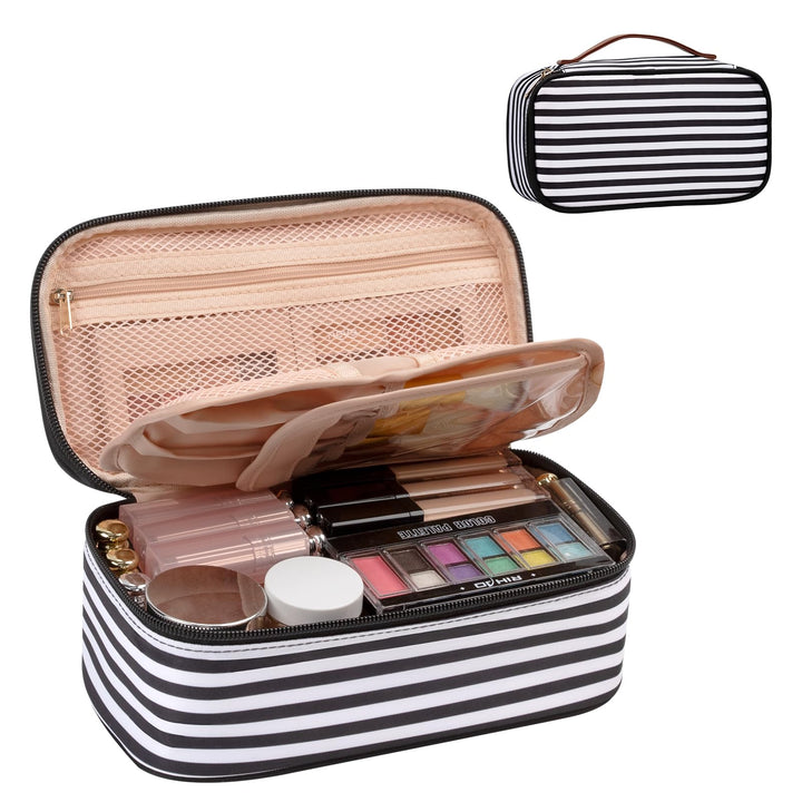 OCHEAL Small Cosmetic Bag,Portable Cute Travel Makeup B