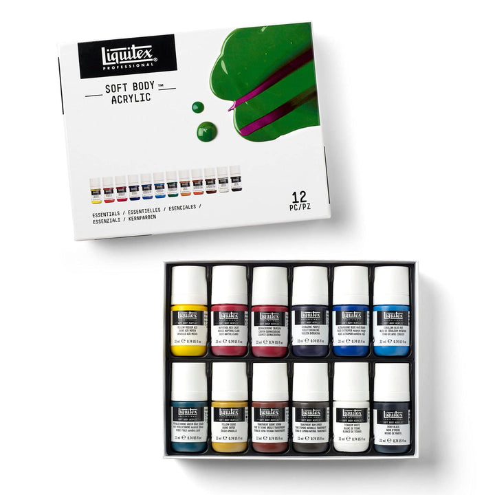 Liquitex Professional Soft Body Acrylic Paint, 12 x 22m