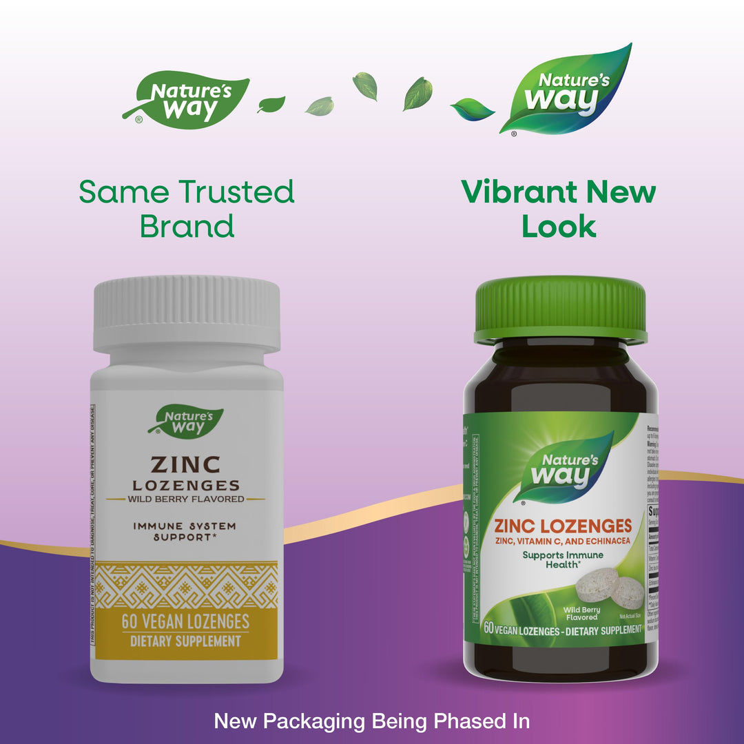 Nature&#39;s Way Zinc Lozenges with Vitamin C &