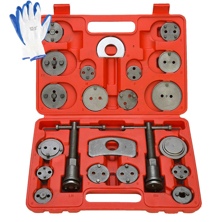 Disc Brake Caliper Compressor Wind Back Tool 24pc Professional Caliper Tool Set