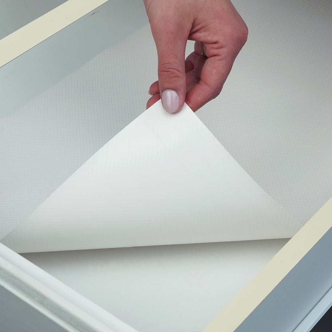 Simple Elegance Shelf Liners, White, 5-Foot Roll (Pack of 6)