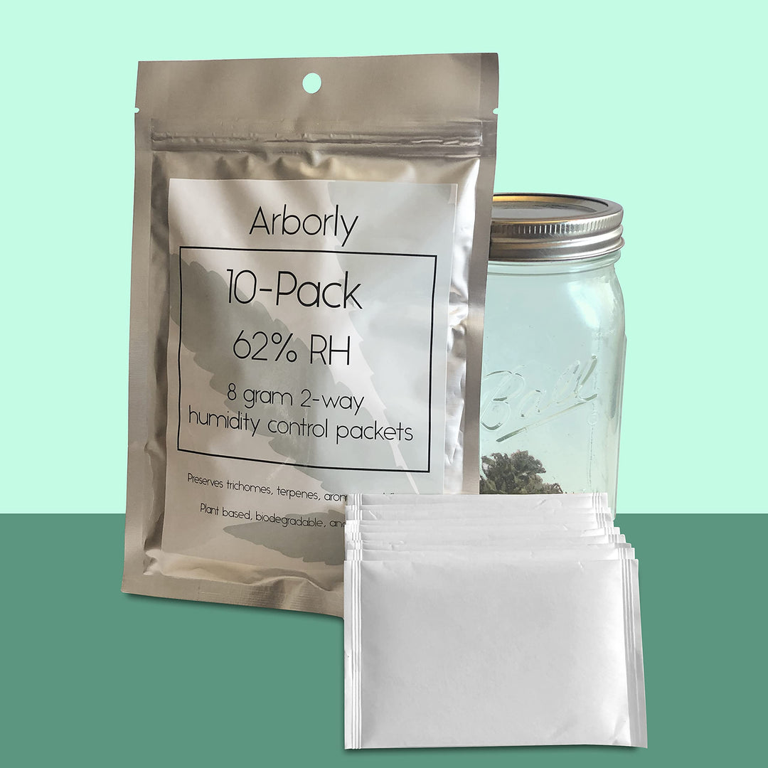 62-Percent Humidity Control Packs - 8 Gram - 10 Pack - 