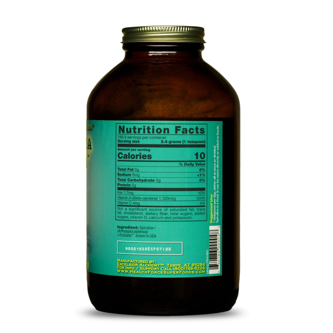 Spirulina Manna - Powder - 16 Oz